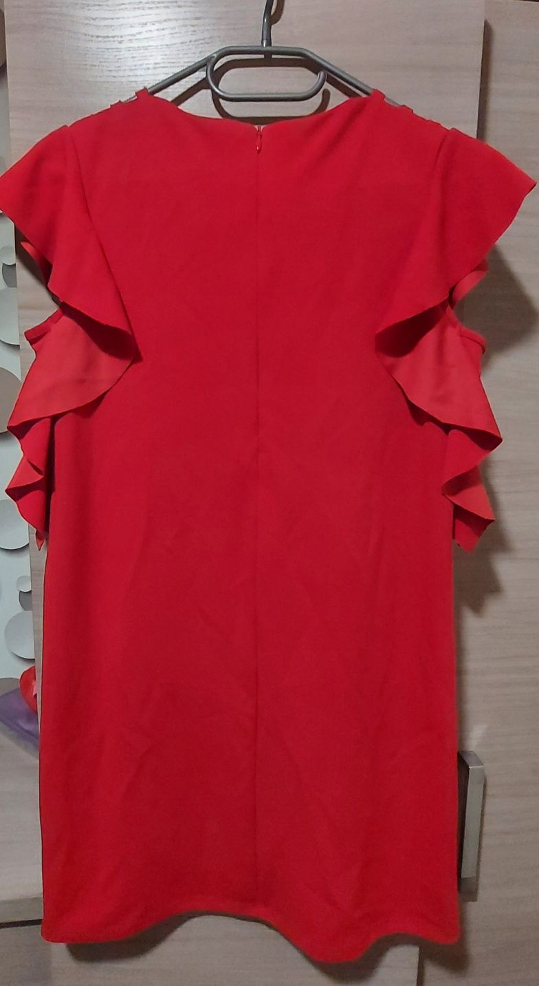Sukienka Damska Reserved S/M Klasyczna Czerwień
