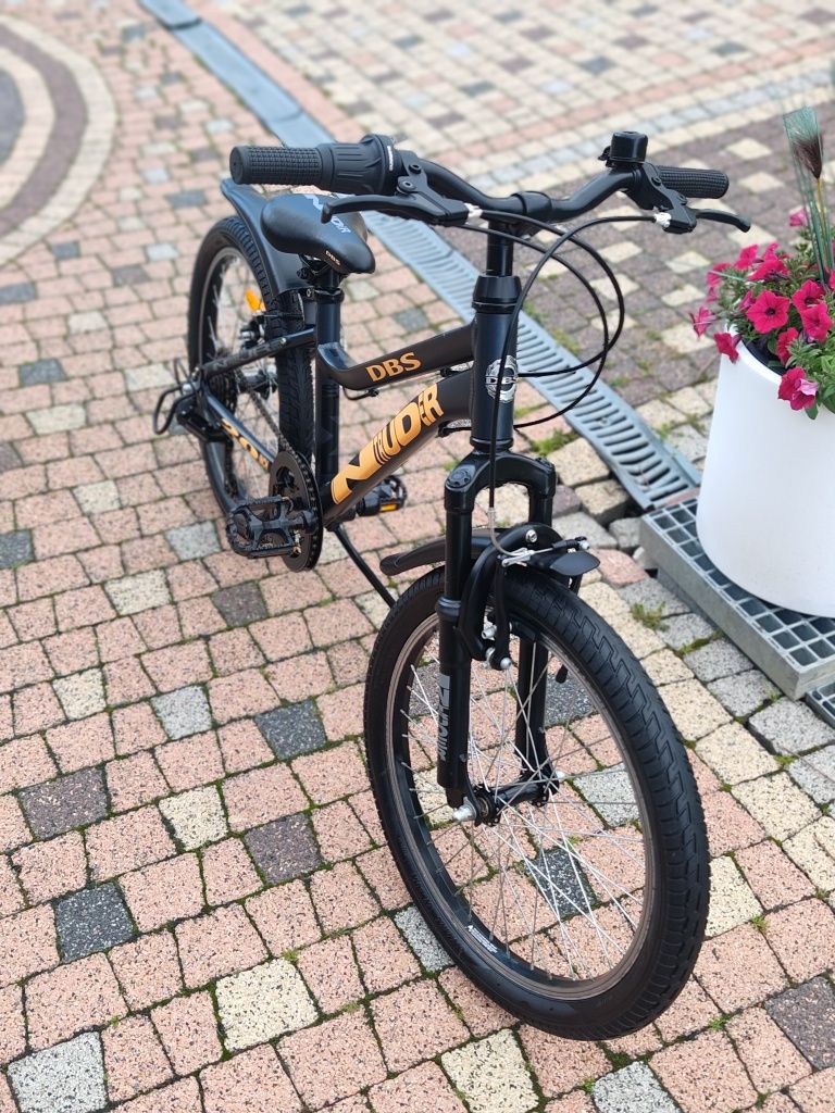 Rower alu 20 DBS INTRUDER /Koła 20"/rama 12"/ Shimano 6 / Amortyzator