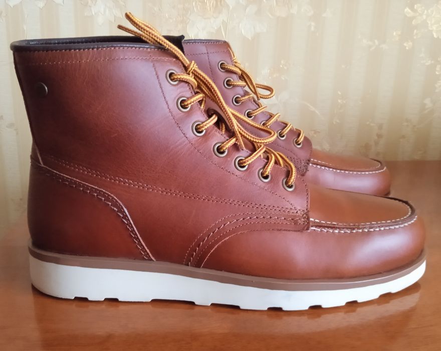 Ботинки Jack & Jones, натуральная кожа, Португалия, 42 размер