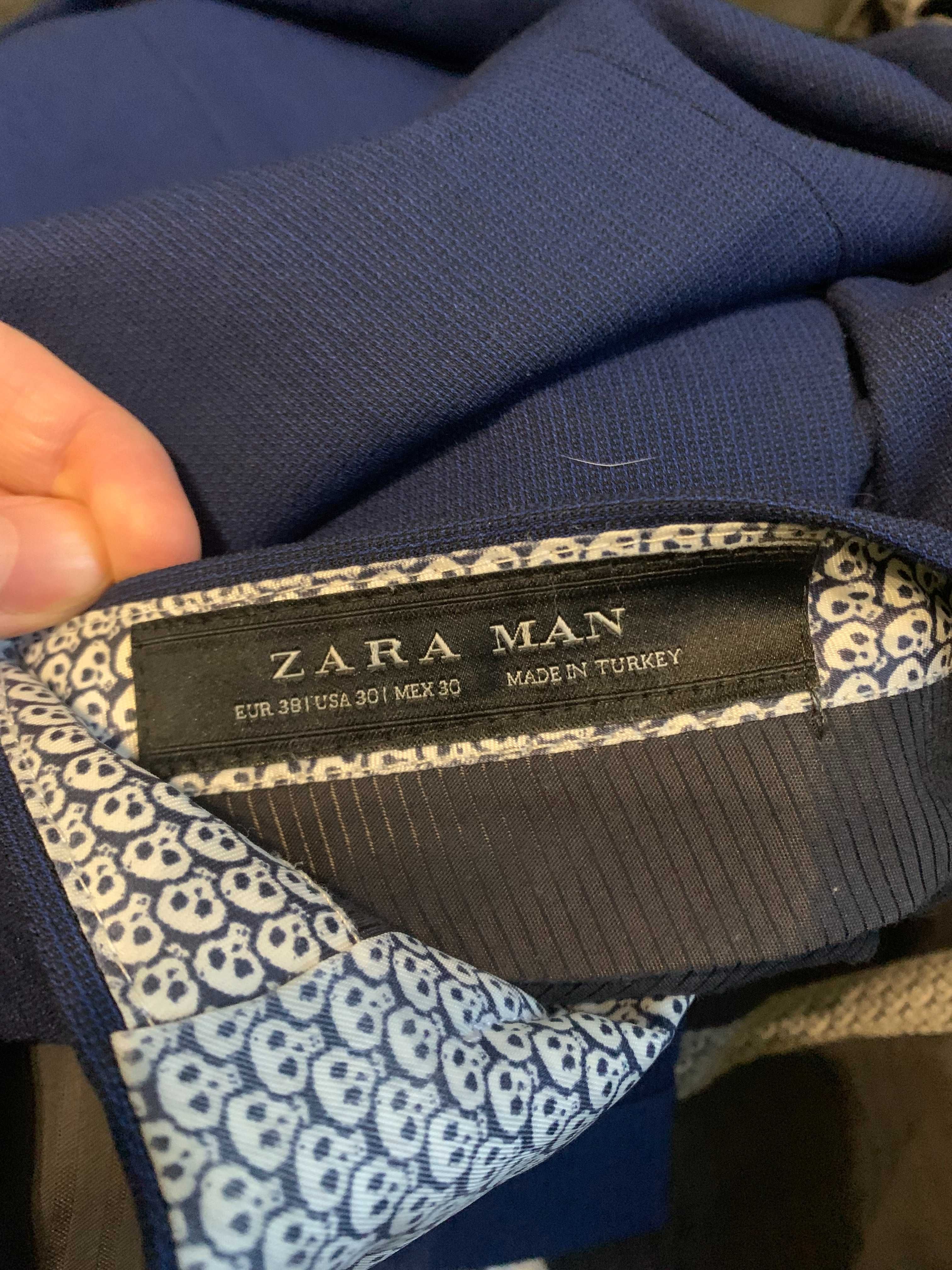 Костюм Zara Man оригінальний темно-синього кольору