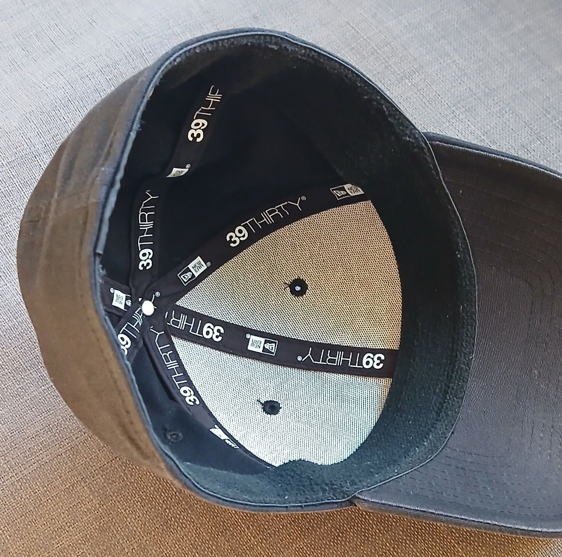 Czapka z daszkiem New Era 39Thirty czarna S-M fullcap