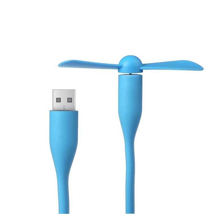 Mini Ventoinha USB Flexível e Silenciosa