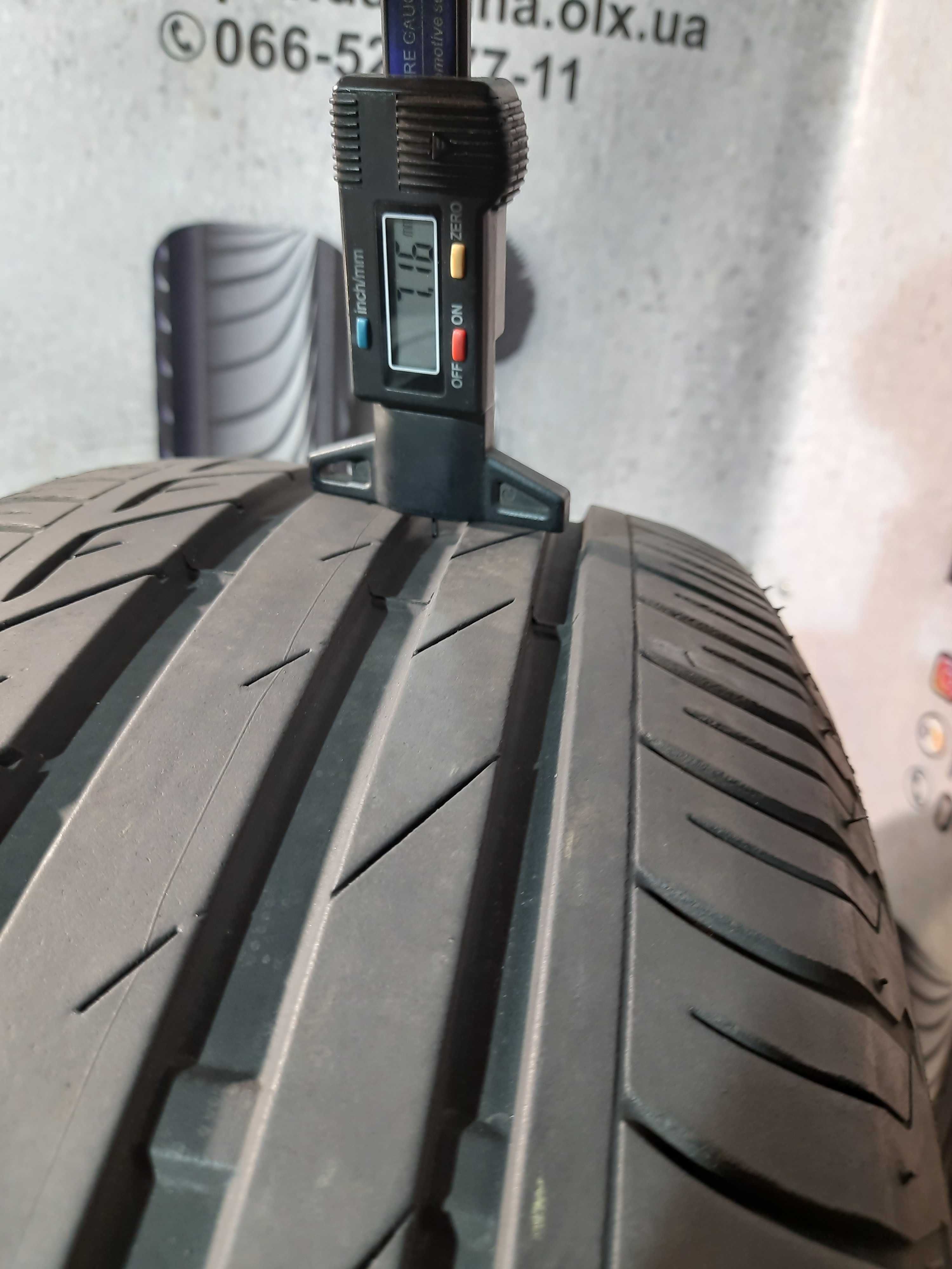 Шини 6,5мм 205/55 R16 BRIDGESTONE Turanza T001 б/у літо склад