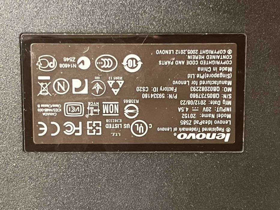 Ноутбук Lenovo Z585