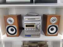 Mini wieża KENWOOD RXD-M55 + kolumny + pilot