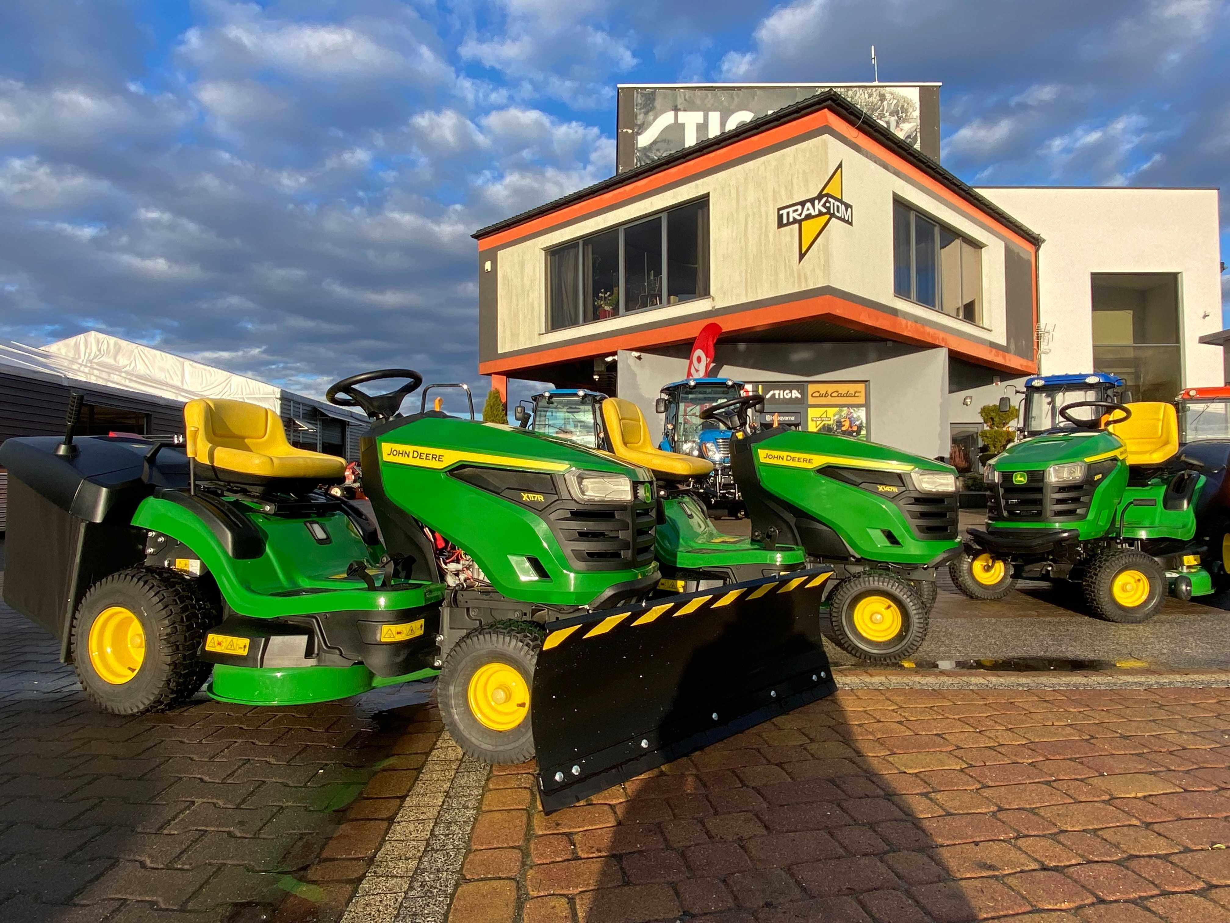 Twój nowy John Deere jest w Trak-Tom traktorek kosiarka X117R