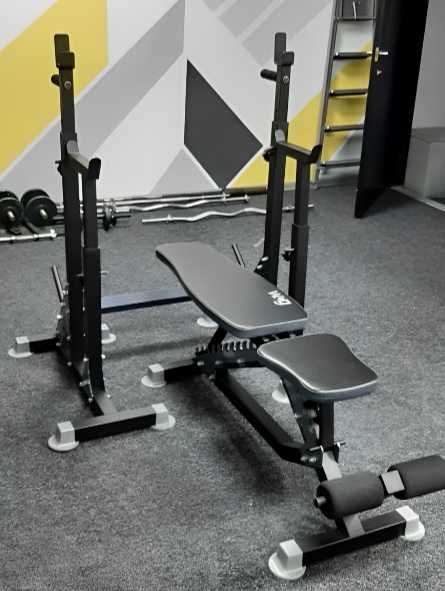 Лавка жиму під штангу зі стійками WT3311 Скамья жима Лава Стійки