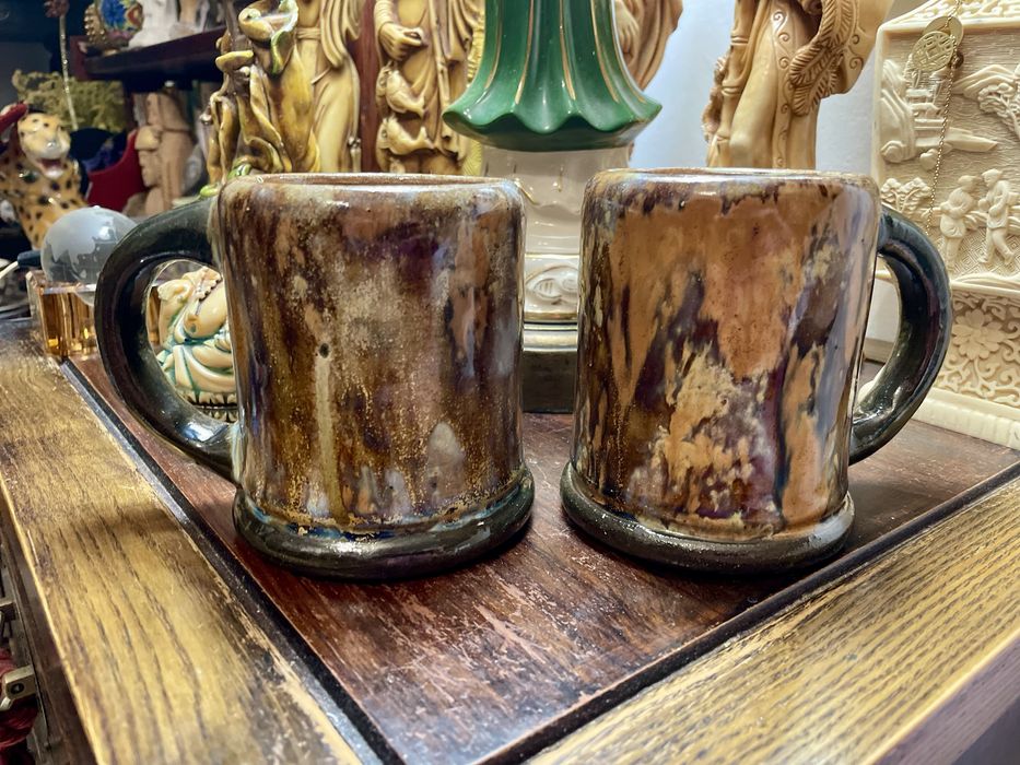 Ceramiczny ręcznie robiony kubek / kufel