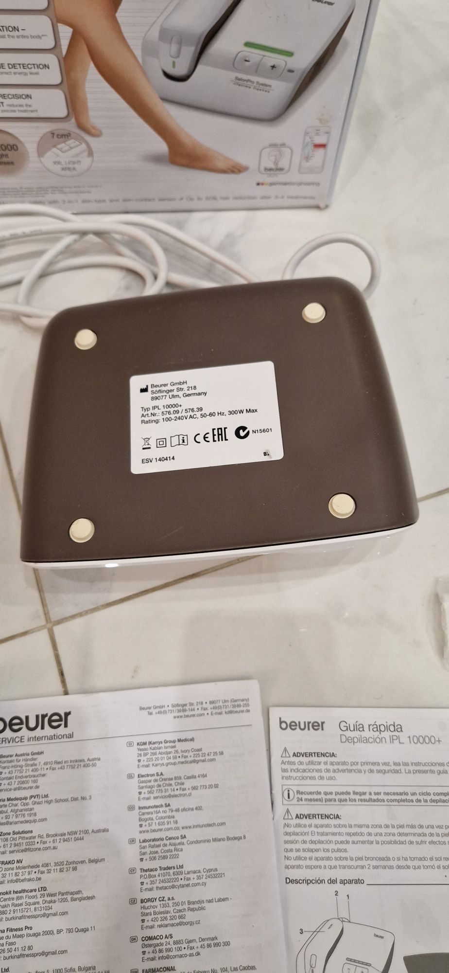 Depilator Beurer IPL 10000+ SalonPro System