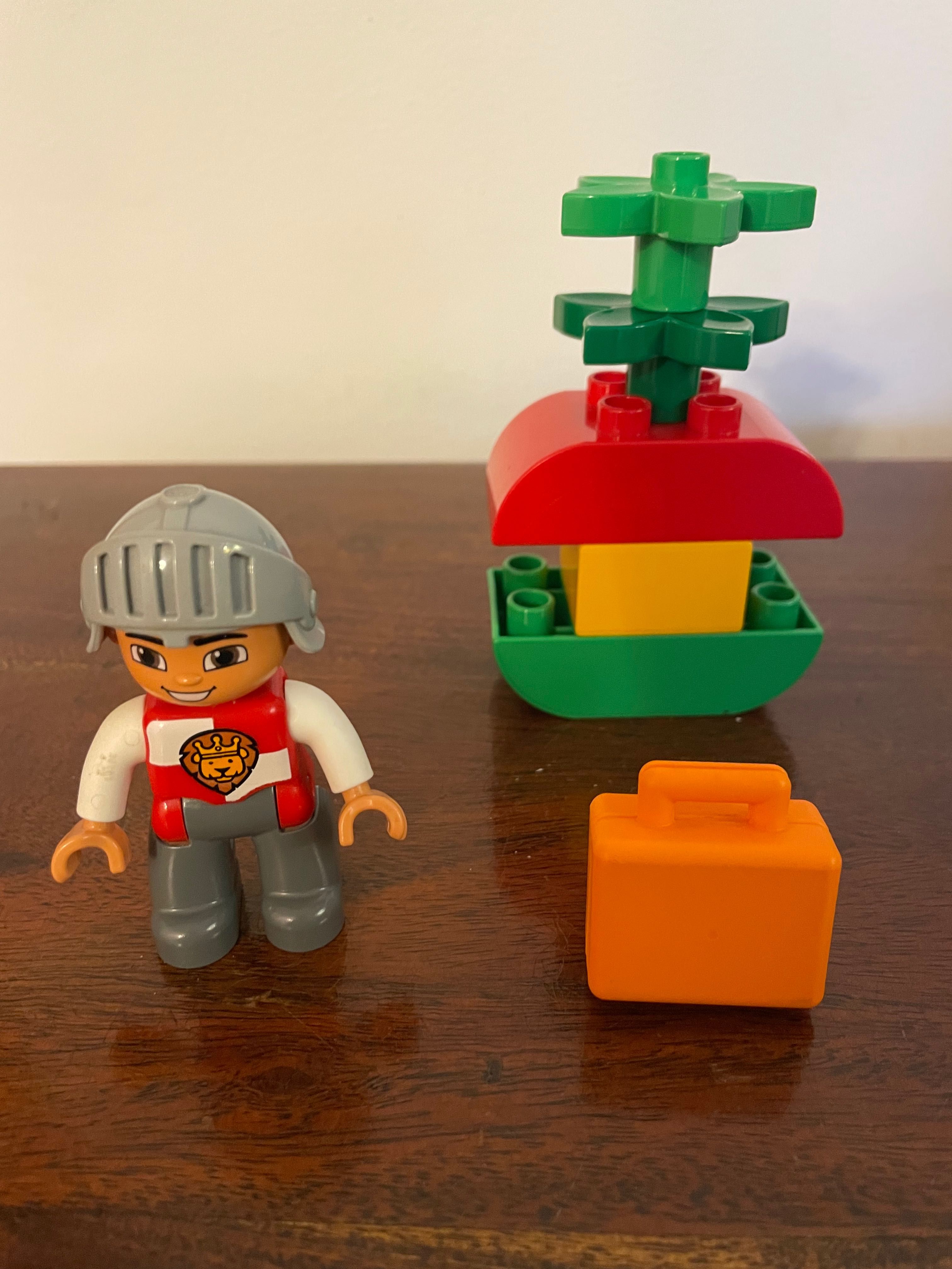 Ludzik Lego Duplo rycerz +akcesoria