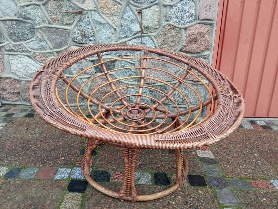 Zestaw wypoczynkowy z wikliny