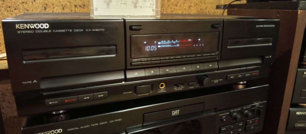 Дека кассетная KENWOOD KX-W6070 Рез-в!