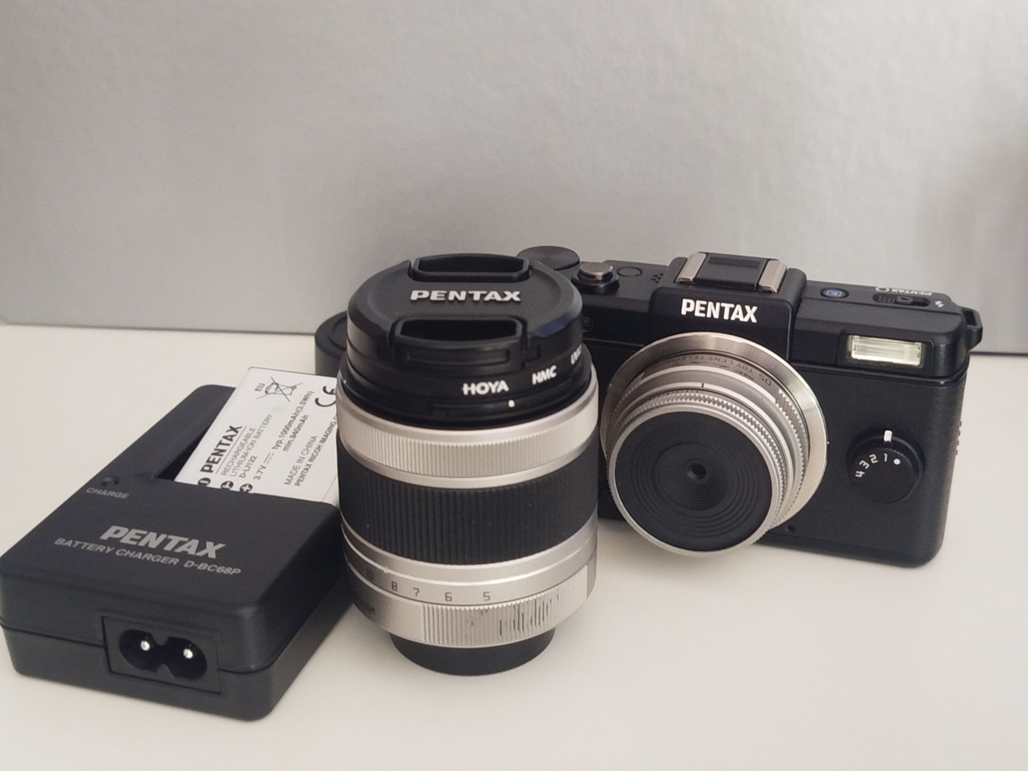 Pentax Q Como nova, 210 disparos!!!