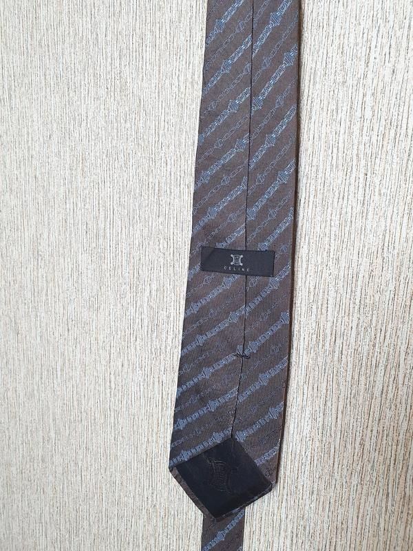 краватка, галстук з натурального шовку CELINE, оригінал 
Модна італійс