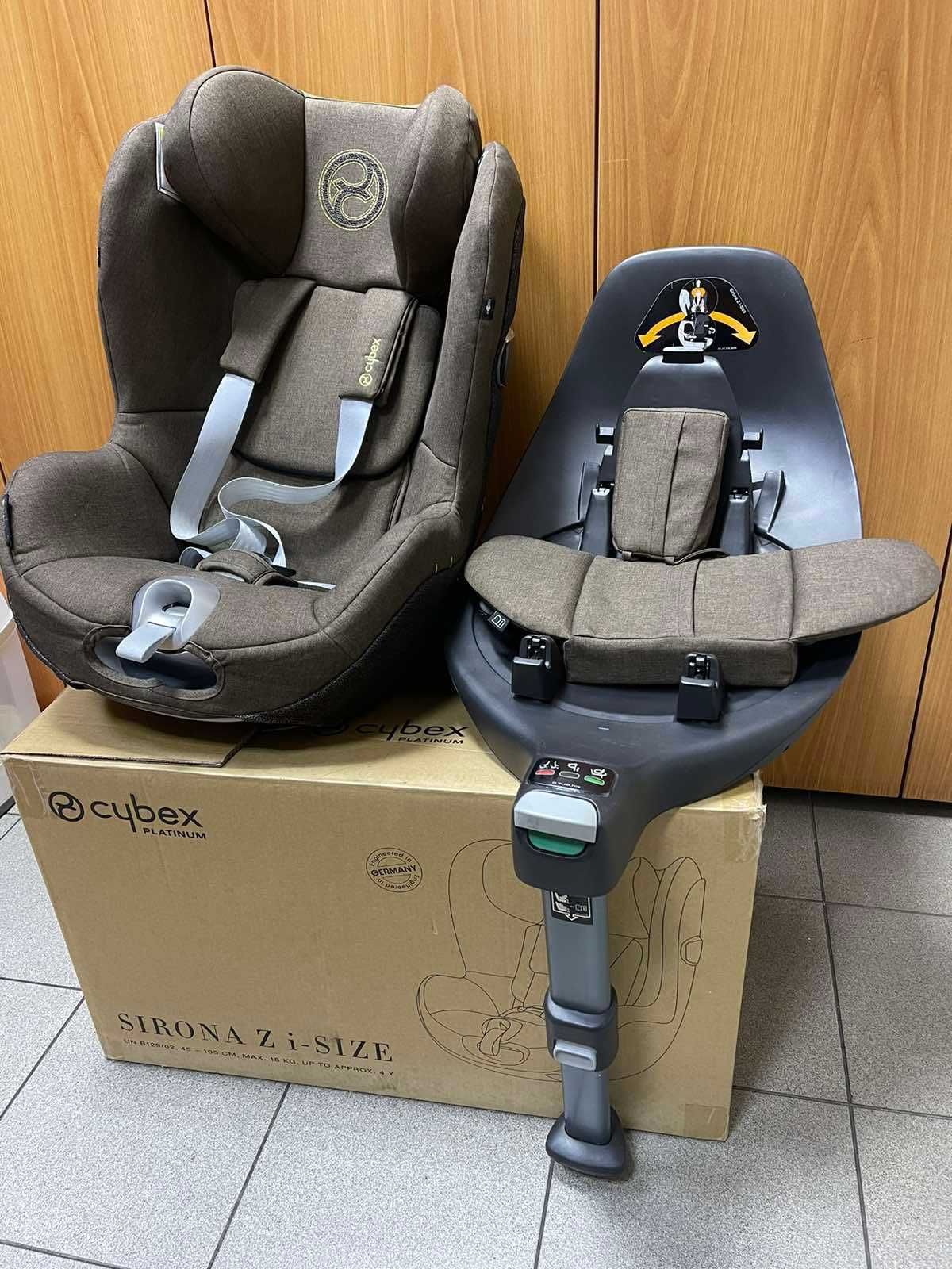 Автокрісло Cybex Sirona Z2 i-Size Khaki Green Безкоштовна доставка.