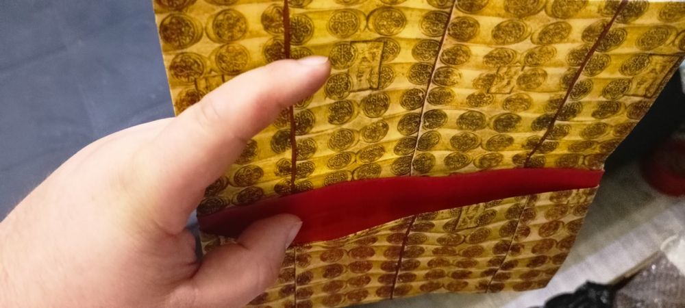 Saszetka koperta materialowa