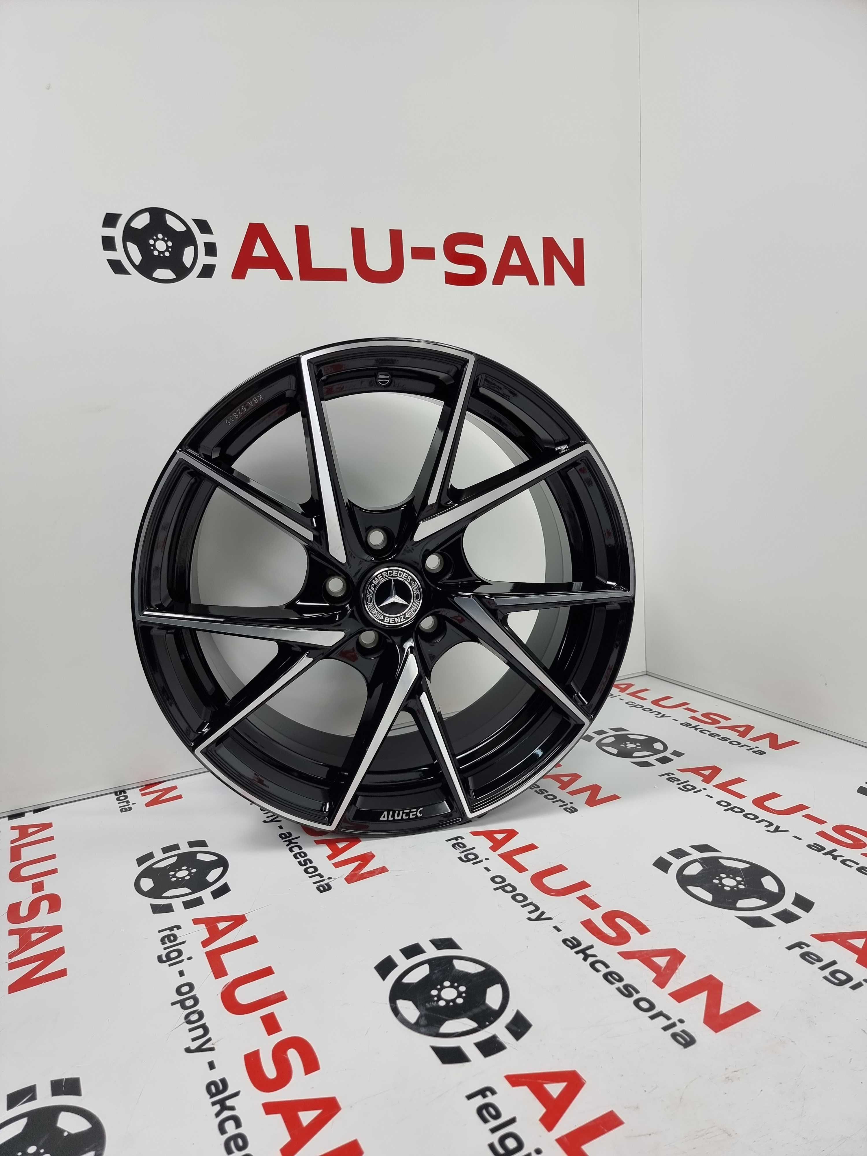 NOWE alufelgi MERCEDES 18" 5x112 GLA GLB E-Klasa S-Klasa CLA - Czarne