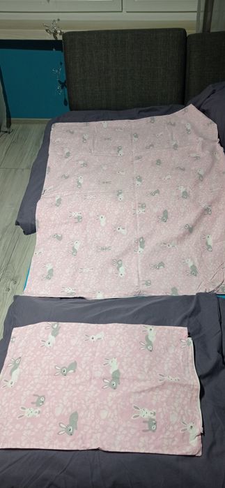 Pościel króliczki 130x90 - 2 komplety