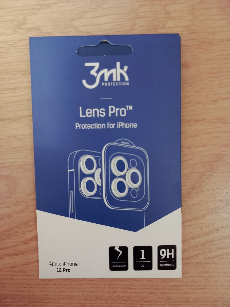 szkło na obiektyw aparatu Apple iPhone 12 Pro Lens glass osłona aparat
