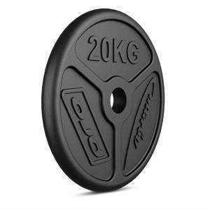 Obciążenie olimpijskie 20kg, średnica otworu: 51 mm.-  Marbo Sport