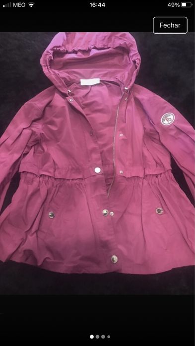 Casaco impermeavel purificacion garcia