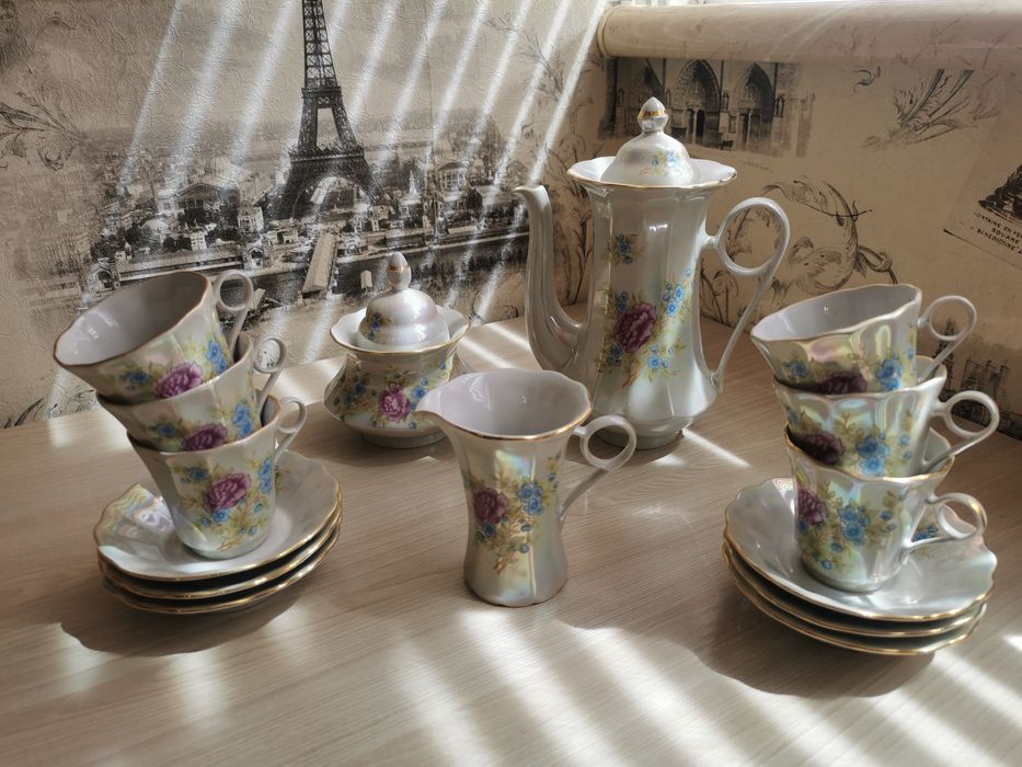 Кавовий сервіз на 6 персон