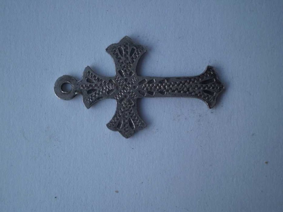 Срібна підвіска Хрестик Мальтійський тип проба срібло silver