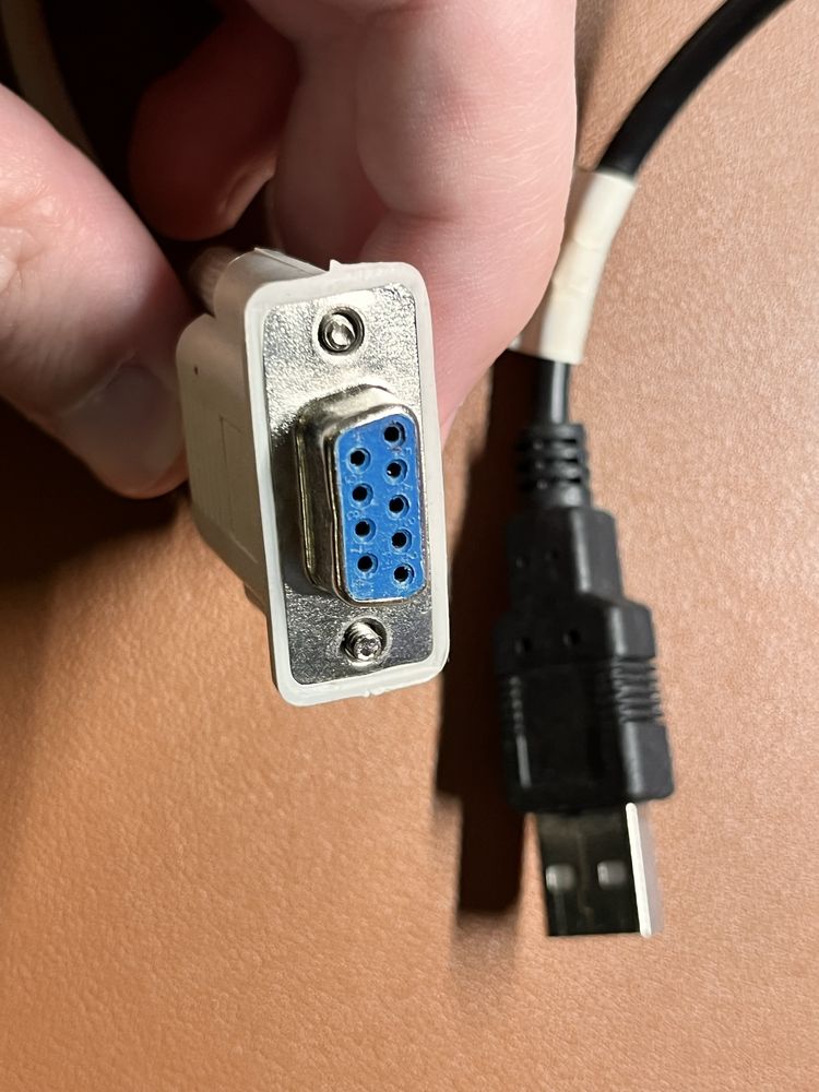 Кабель для торг. ваг ВТА-60/15-5-А, USB-RS232, Prolific PL2303, 2.8 м