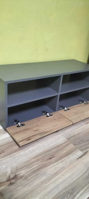 SZAFKA RTV Vicco Lowboard Antracyt 95 x 38 cm, Diego