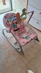 Espreguiçadeira Rosa bebe