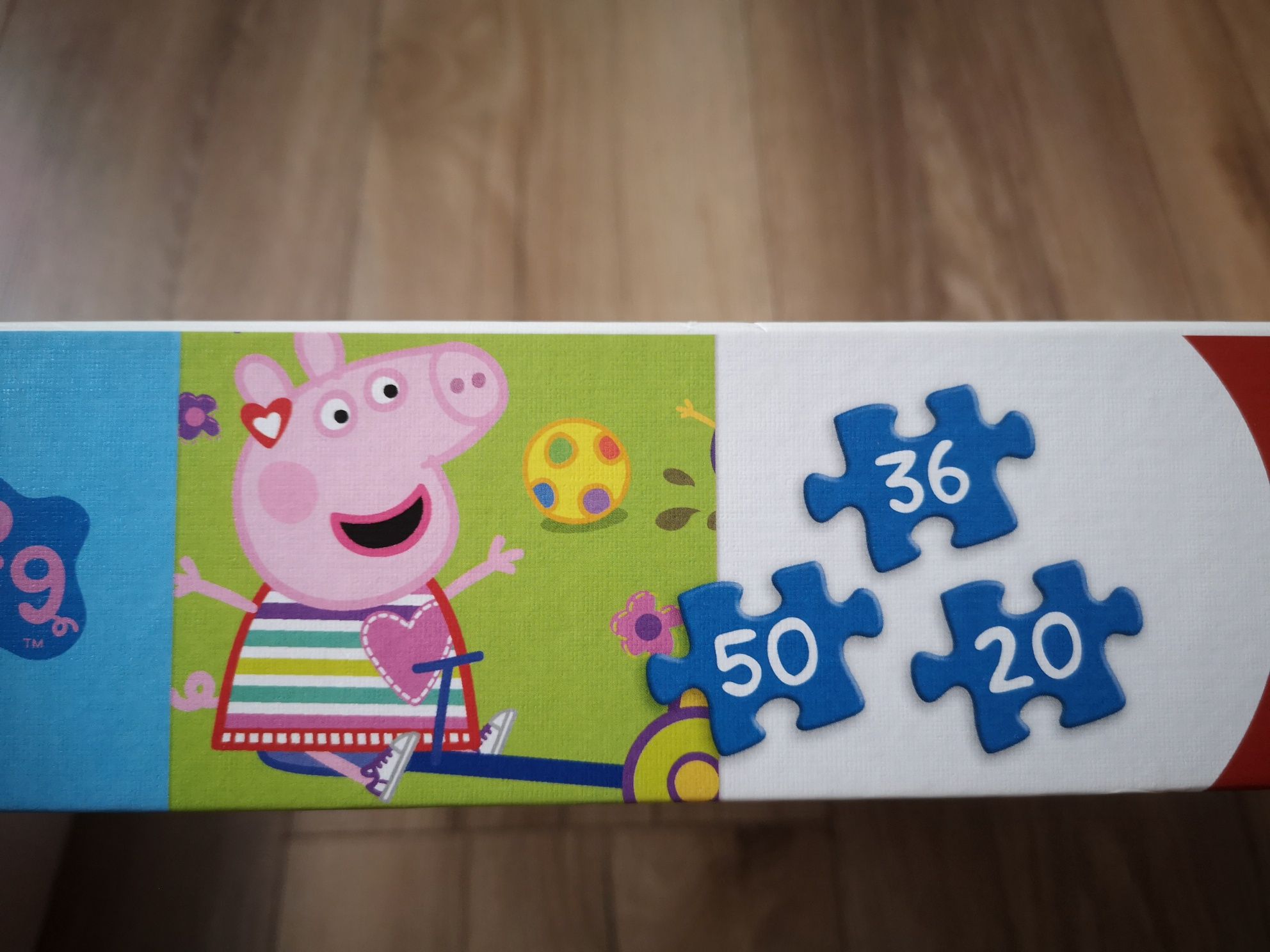 Puzzle 3w1 Świnka Peppa gratis Słoń Dumbo Trefl