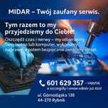 Serwis laptopów MIDAR tym razem to my przyjedziemy do Ciebie!