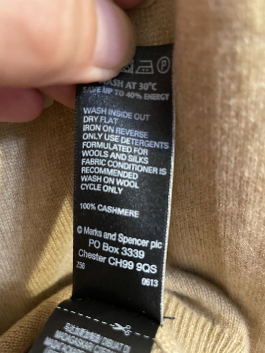 Шикарний мягкий светр з кашеміра 100% р.L