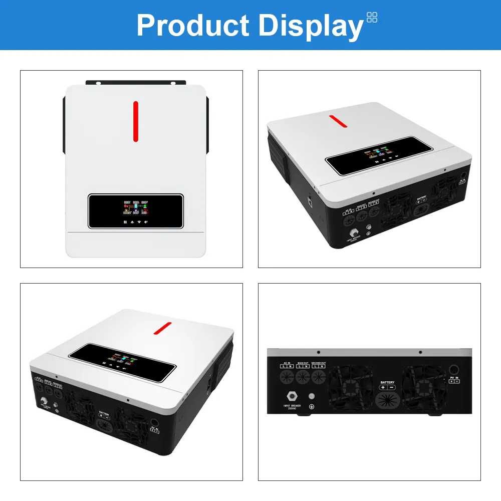 Гібридний інертор Daxtromn AGH-6,2KW-PRO. ДБЖ UPS Наявність.