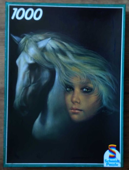 Schmidt Puzzle 1000 - Girl with Horse ( Joy Caros)