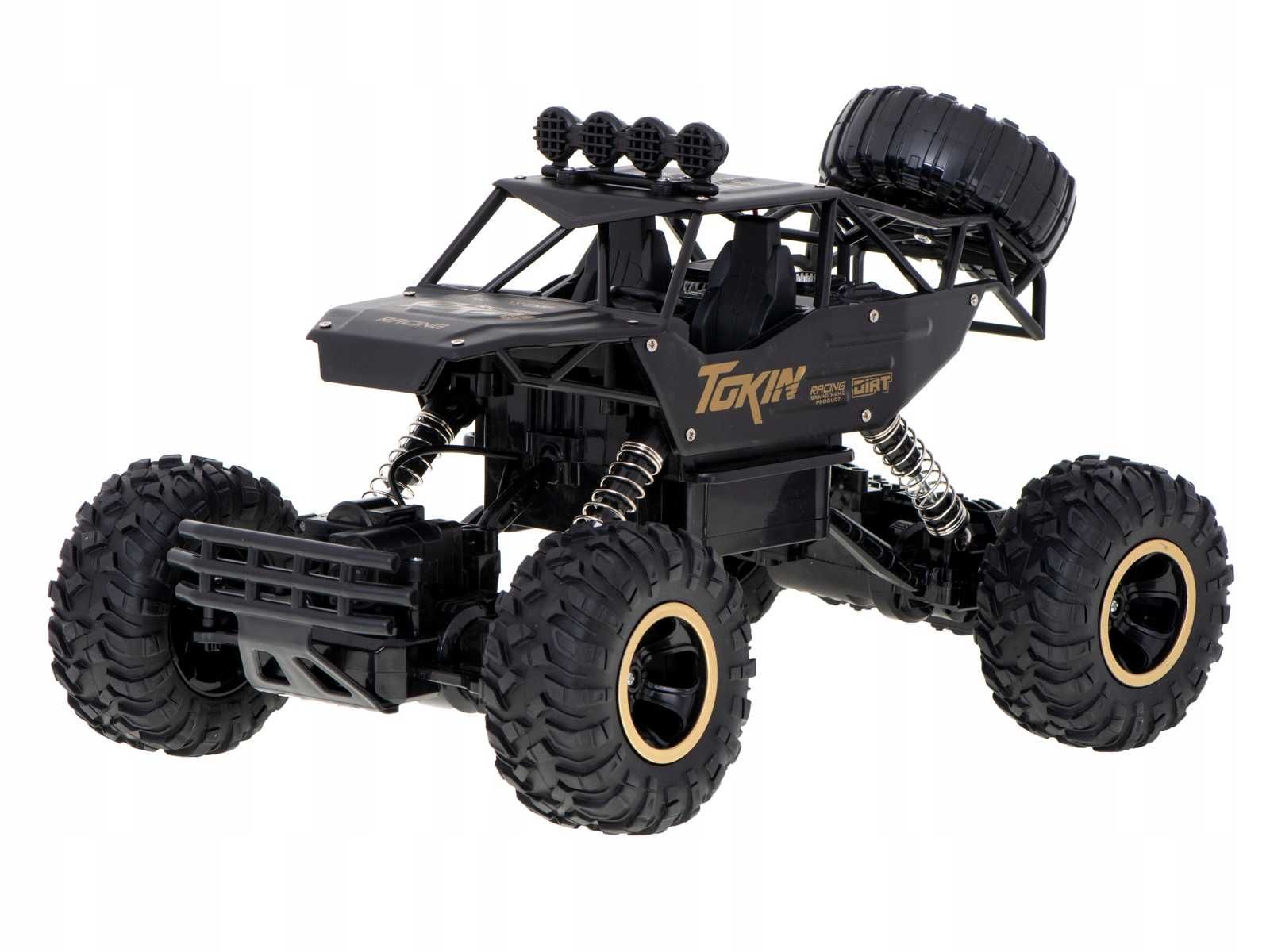 Samochód Rc Rock Crawler 1:12 4Wd Metal Czarny