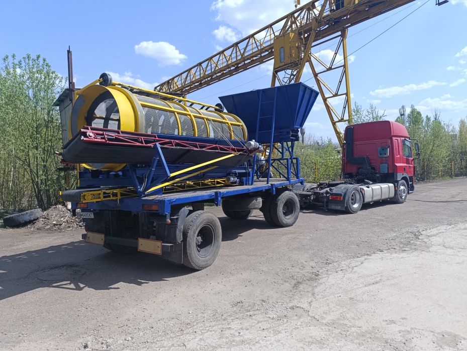 Барабанний просіювач. Бутара. Сівалка для піску.Тромелль.