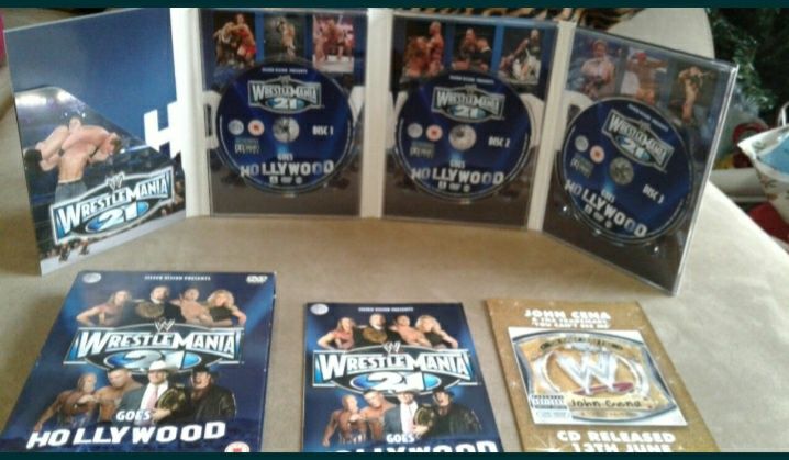 Wretle Mania Hollywood-dvd