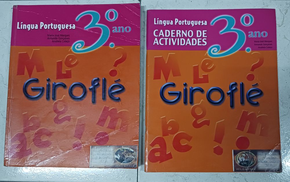 Manual + Cad. Atividades "Giroflé" Língua Portuguesa 3° Ano