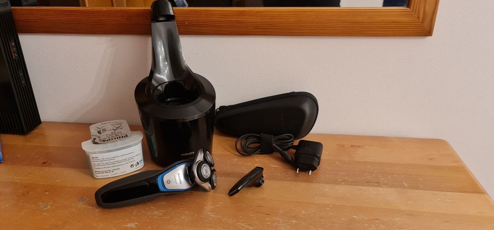 Golarka philips cały zestaw