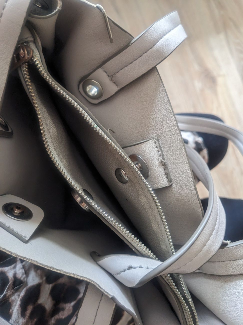 Torba torebka Zara shopper shopperka