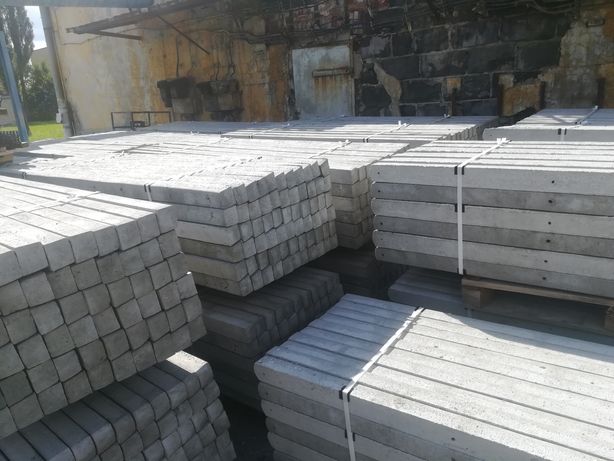 Słupki betonowe 8x7 250cm ogrodzeniowe Producent