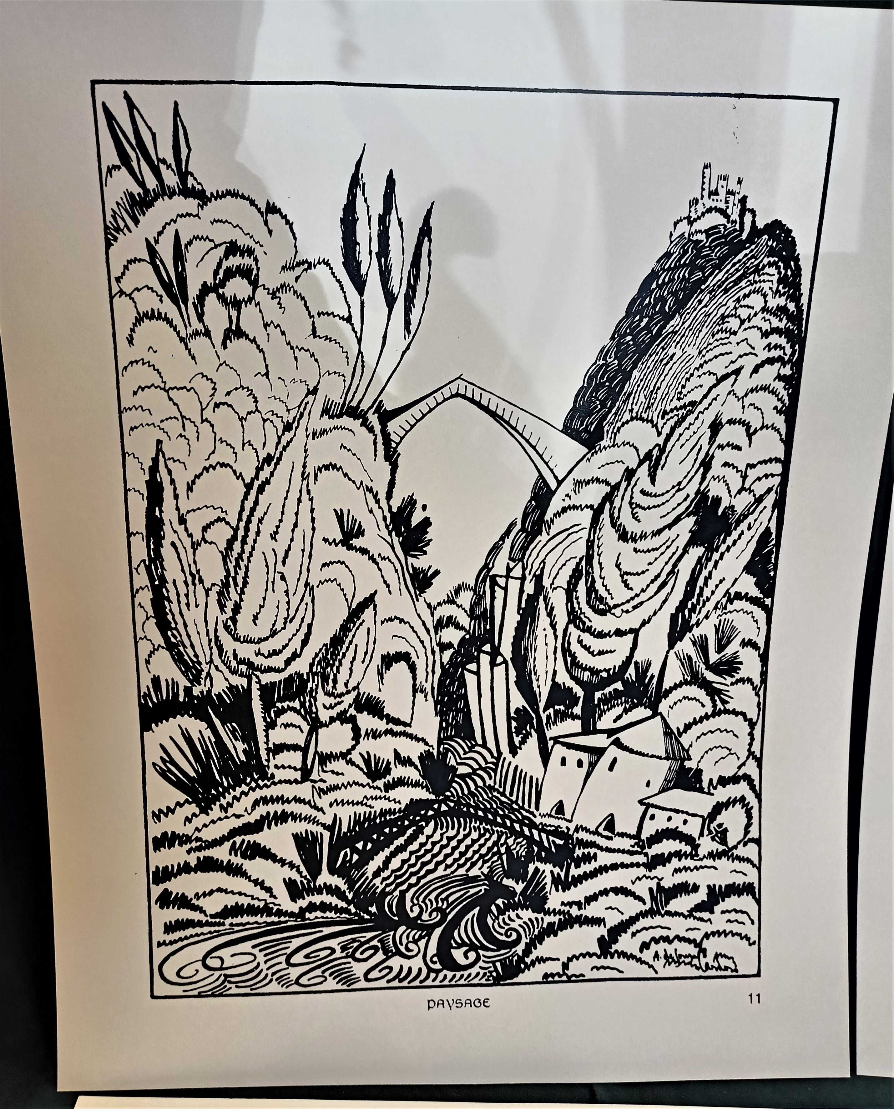 Xilogravuras Desenhos Amadeo Souza Cardoso Lote 1