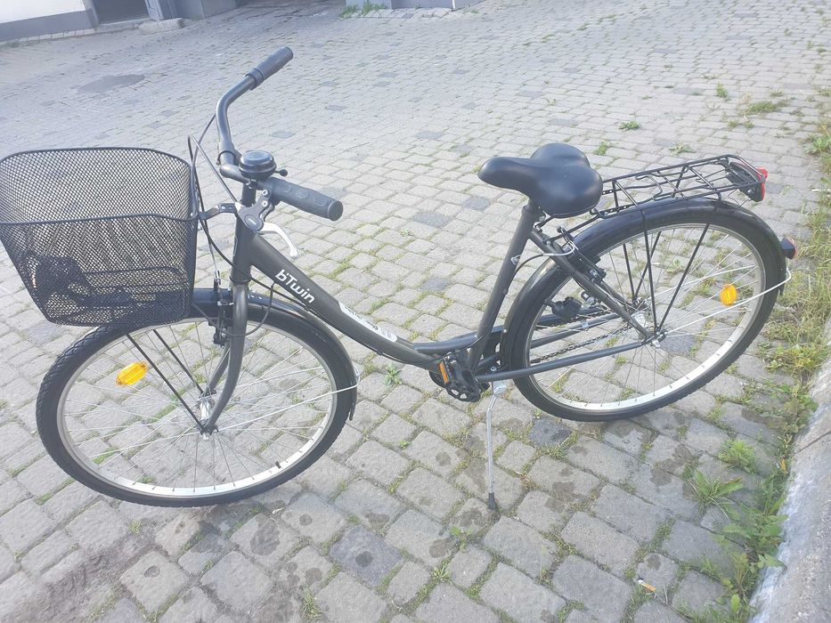 rower  miejski z koszem nie używany