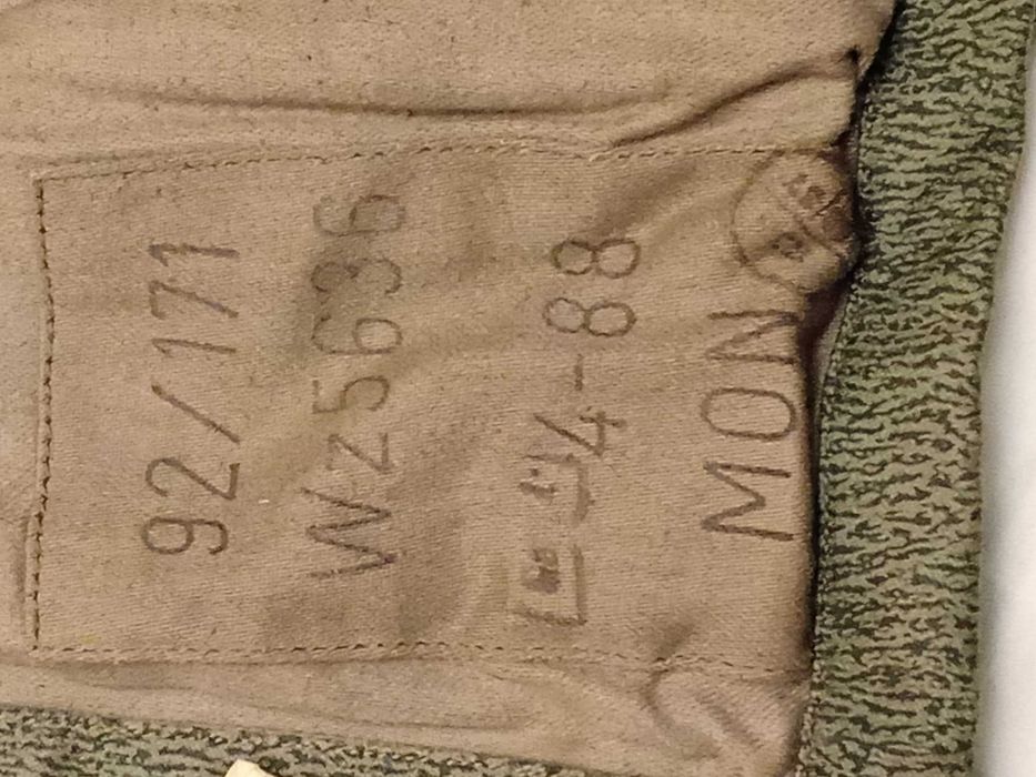 kurtka wojskowa moro z czasów PRL i LWP