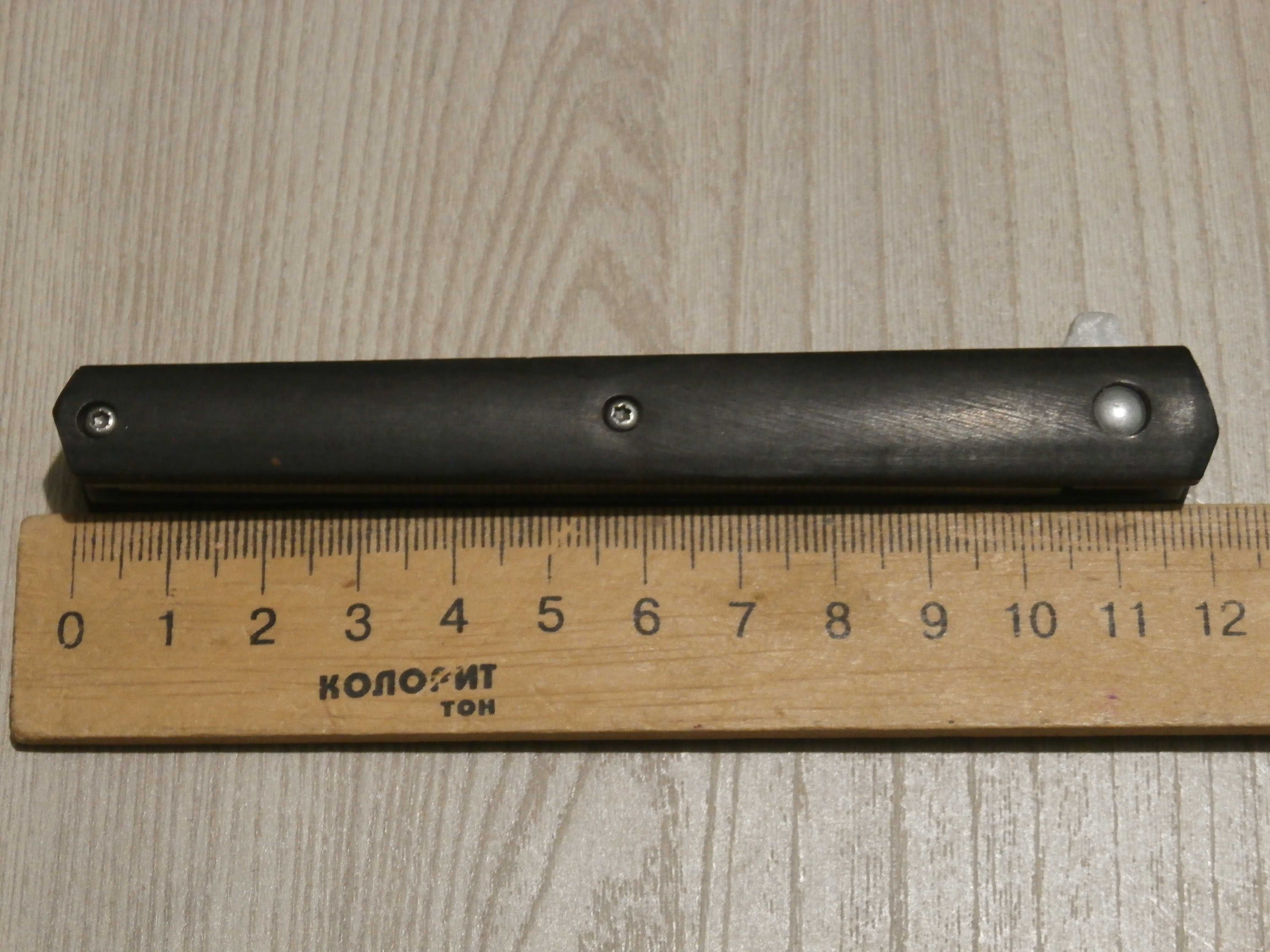 Нож складной M390 Tanto Flipper на подшипниках с чехлом из кожзама