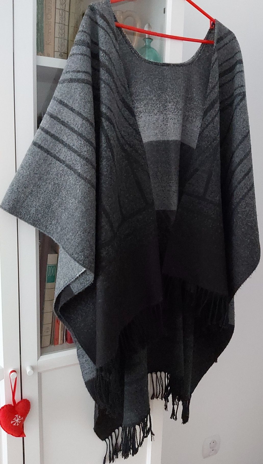 Poncho kimono szal unisex Wera