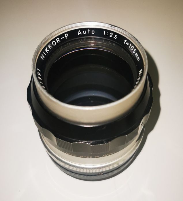 Lente Nikkor 105 mm f2.5