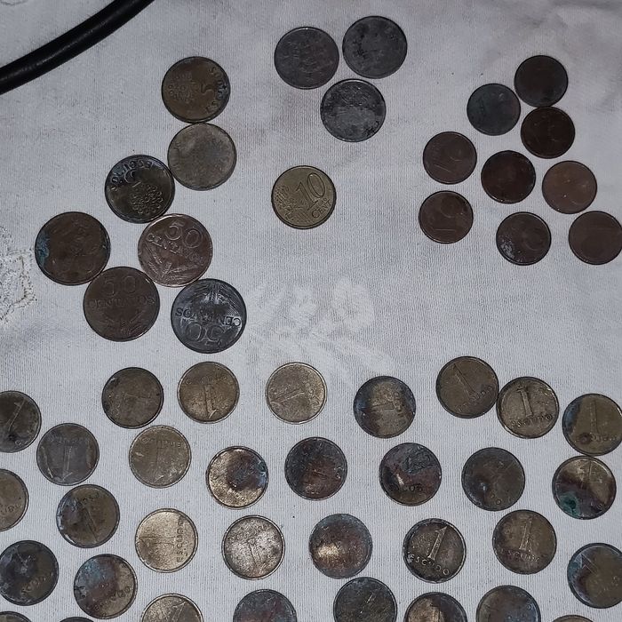 Moedas várias para colecionadores