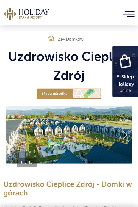 Pobyt w Holiday Park & Resort Cieplice